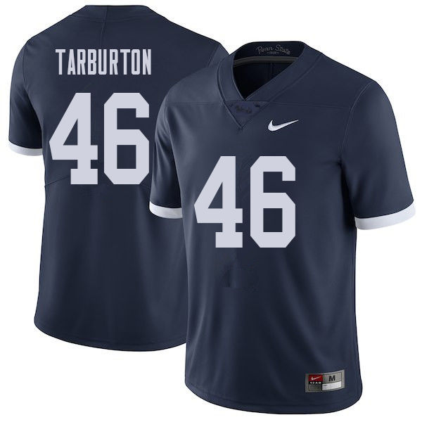 Men #46 Nick Tarburton Penn State Nittany Lions College Throwback Football Jerseys Sale-Navy